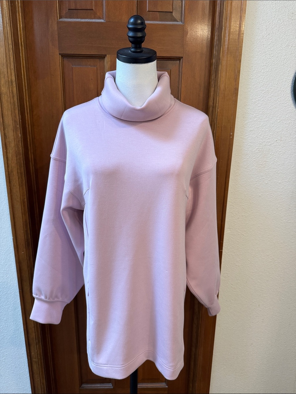 Lululemon Light Lavender Turtleneck Sweat Tunic Size 4/XS
